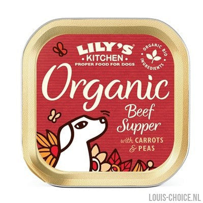 Lily's Kitchen Dog Organic Beef Supper-LILY'S KITCHEN-Louis Choice