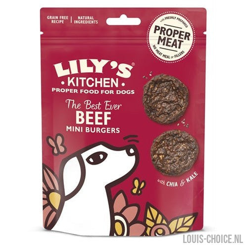 Lily's Kitchen Dog The Best Ever Beef Mini Burgers-LILY'S KITCHEN-Louis Choice