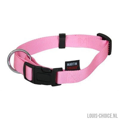 Martin Halsband Basic Nylon Roze-MARTIN-Louis Choice