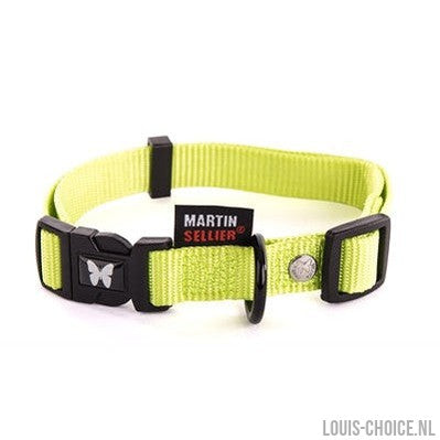 Martin Halsband Verstelbaar Nylon Groen-MARTIN-Louis Choice