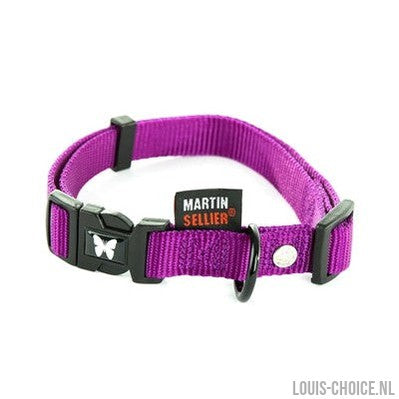 Martin Halsband Verstelbaar Nylon Paars-MARTIN-Louis Choice