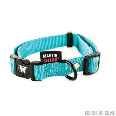 Martin Halsband Verstelbaar Nylon Turquoise-MARTIN-Louis Choice