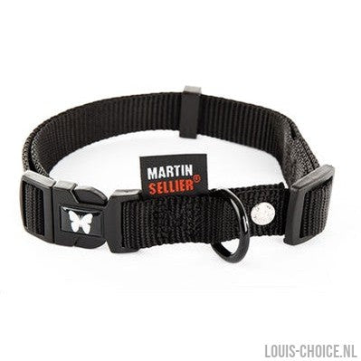 Martin Halsband Verstelbaar Nylon Zwart-MARTIN-Louis Choice
