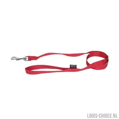 Martin Hondenriem Basic Nylon Rood-MARTIN-Louis Choice