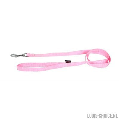 Martin Hondenriem Basic Nylon Roze-MARTIN-Louis Choice