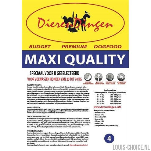 Merkloos Budget Premium Dogfood Adult Maxi Quality-MERKLOOS-Louis Choice