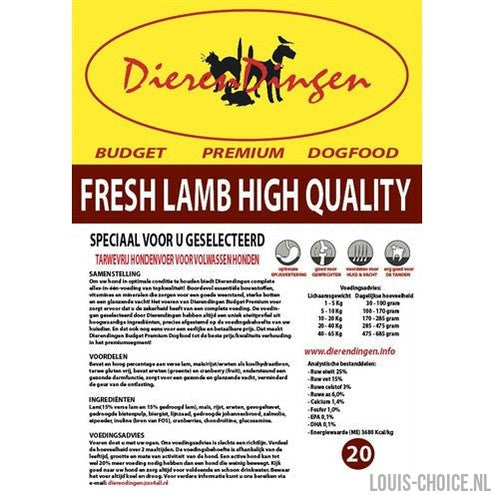 Merkloos Budget Premium Dogfood Fresh Lamb High Quality-MERKLOOS-Louis Choice
