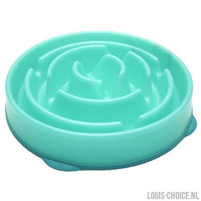 Merkloos Slo-Bowl Feeder Drop Teal Lichtblauw-MERKLOOS-Louis Choice