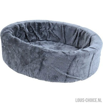 Merkloos Teddy Hondenmand Grijs-MERKLOOS-Louis Choice