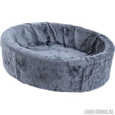 Merkloos Teddy Hondenmand Grijs-MERKLOOS-Louis Choice