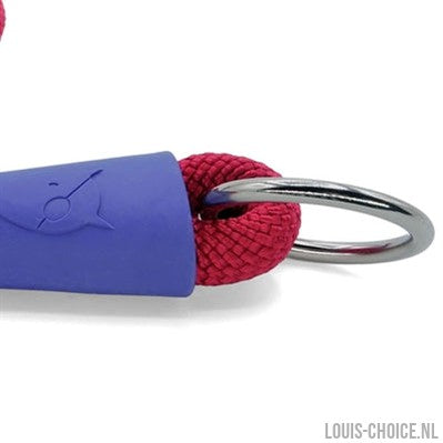 Morso Half Slip Halsband Hond Regular Rope Gerecycled Red Velvet Rood-MORSO-Louis Choice