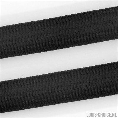 Morso Half Slip Halsband Hond Soft Rope Gerecycled Black Zwart-MORSO-Louis Choice