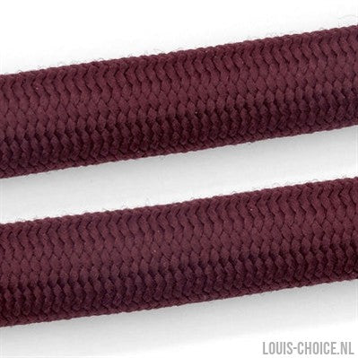 Morso Half Slip Halsband Hond Soft Rope Gerecycled Plum Paars-MORSO-Louis Choice