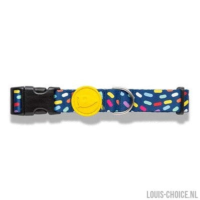 Morso Halsband Hond Gerecycled Color Invaders Paars-MORSO-Louis Choice