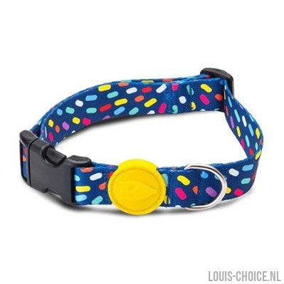 Morso Halsband Hond Gerecycled Color Invaders Paars-MORSO-Louis Choice