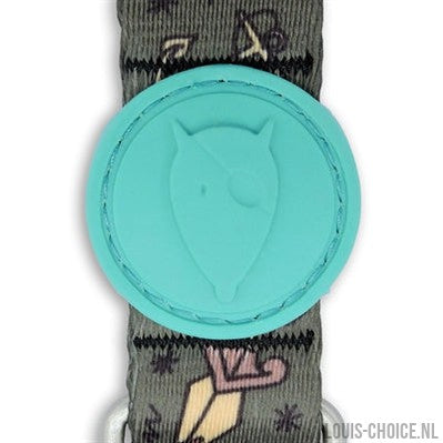 Morso Halsband Hond Gerecycled Ink Tank Groen-MORSO-Louis Choice
