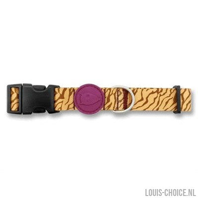 Morso Halsband Hond Gerecycled Jungle Drum Oranje-MORSO-Louis Choice