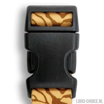 Morso Halsband Hond Gerecycled Jungle Drum Oranje-MORSO-Louis Choice