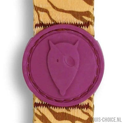 Morso Halsband Hond Gerecycled Jungle Drum Oranje-MORSO-Louis Choice