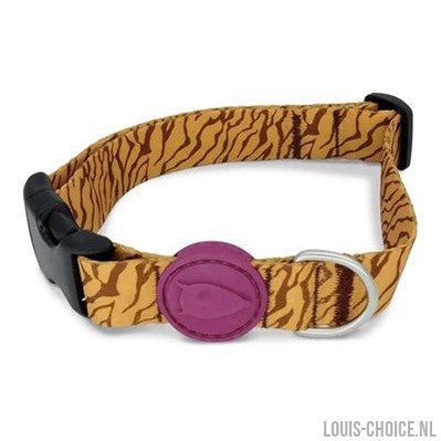 Morso Halsband Hond Gerecycled Jungle Drum Oranje-MORSO-Louis Choice