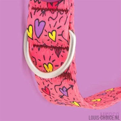 Morso Halsband Hond Gerecycled Pink Think Roze-MORSO-Louis Choice