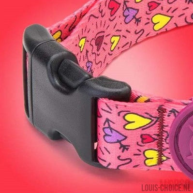 Morso Halsband Hond Gerecycled Pink Think Roze-MORSO-Louis Choice