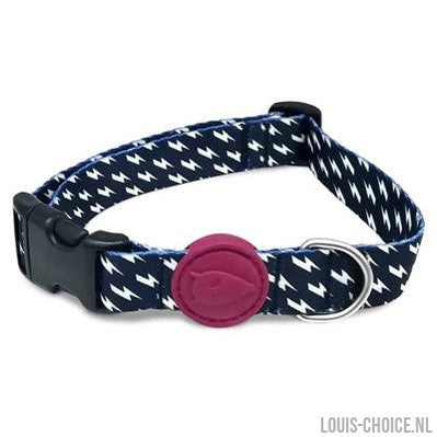 Morso Halsband Hond Gerecycled Power Flow Zwart-MORSO-Louis Choice