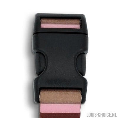 Morso Halsband Hond Gerecycled Skyline Rood / Roze-MORSO-Louis Choice