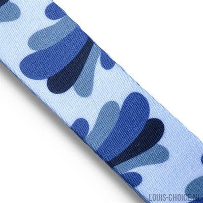 Morso Halsband Hond Gerecycled Splash Blauw-MORSO-Louis Choice