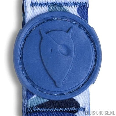 Morso Halsband Hond Gerecycled Splash Blauw-MORSO-Louis Choice