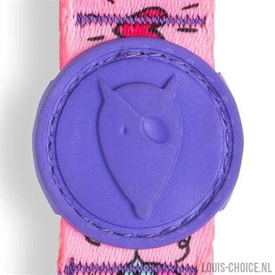 Morso Halsband Hond Gerecycled Sweet Tweet Roze-MORSO-Louis Choice