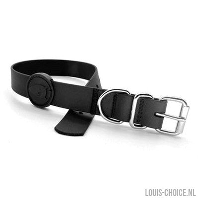 Morso Halsband Hond Waterproof Gerecycled Black Zwart-MORSO-Louis Choice