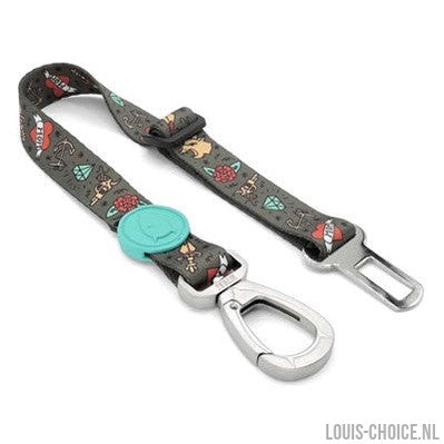 Morso Honden Autogordel Gerecycled Ink Tank Groen-MORSO-Louis Choice