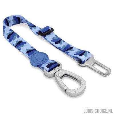 Morso Honden Autogordel Gerecycled Splash Blauw-MORSO-Louis Choice