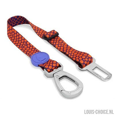 Morso Honden Autogordel Gerecycled Urban Lizard Rood-MORSO-Louis Choice