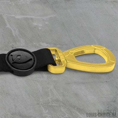 Morso Hondenriem Gerecycled Gold Caviar Goud-MORSO-Louis Choice