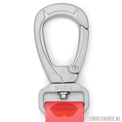 Morso Hondenriem Gerecycled Lipstick Roze-MORSO-Louis Choice