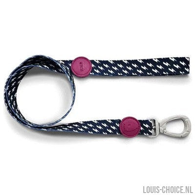 Morso Hondenriem Gerecycled Power Flow Zwart-MORSO-Louis Choice