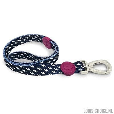 Morso Hondenriem Gerecycled Power Flow Zwart-MORSO-Louis Choice