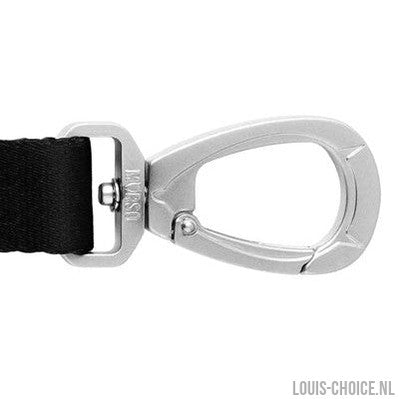 Morso Hondenriem Gerecycled Pureness Zwart-MORSO-Louis Choice
