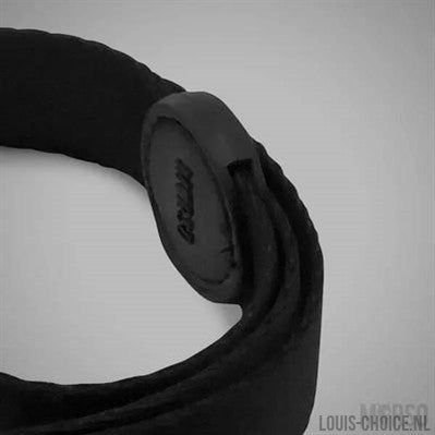 Morso Hondenriem Gerecycled Pureness Zwart-MORSO-Louis Choice