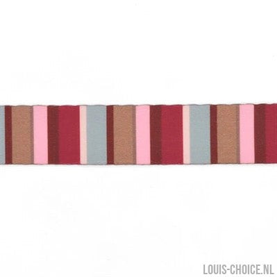 Morso Hondenriem Gerecycled Skyline Rood / Roze-MORSO-Louis Choice