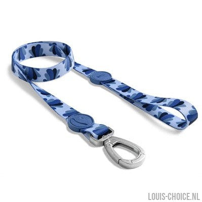 Morso Hondenriem Gerecycled Splash Blauw-MORSO-Louis Choice