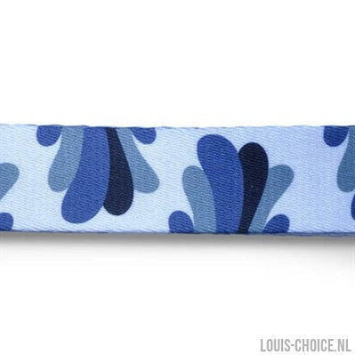 Morso Hondenriem Gerecycled Splash Blauw-MORSO-Louis Choice