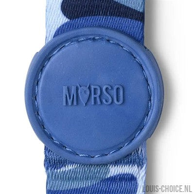 Morso Hondenriem Gerecycled Splash Blauw-MORSO-Louis Choice