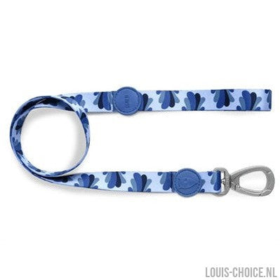 Morso Hondenriem Gerecycled Splash Blauw-MORSO-Louis Choice