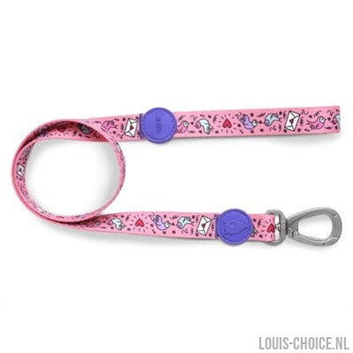 Morso Hondenriem Gerecycled Sweet Tweet Roze-MORSO-Louis Choice