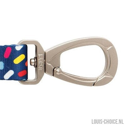 Morso Hondenriem Verstelbaar Gerecycled Color Invaders Paars-MORSO-Louis Choice