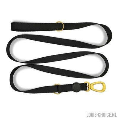Morso Hondenriem Verstelbaar Gerecycled Gold Caviar Goud-MORSO-Louis Choice