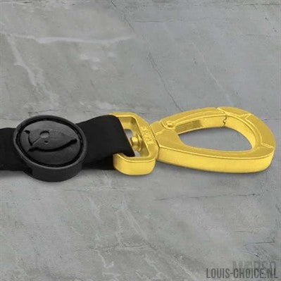 Morso Hondenriem Verstelbaar Gerecycled Gold Caviar Goud-MORSO-Louis Choice
